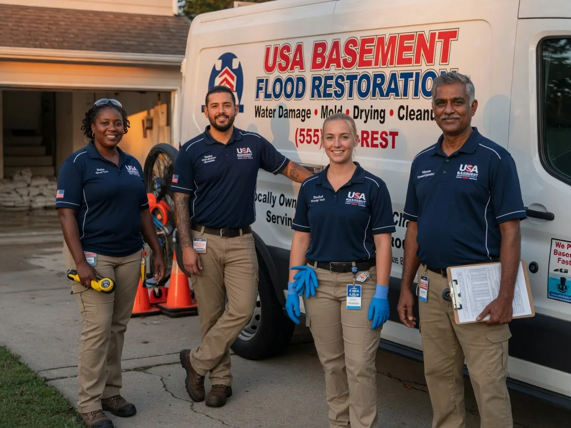Basement Flood Cleanup company in Croton, OH