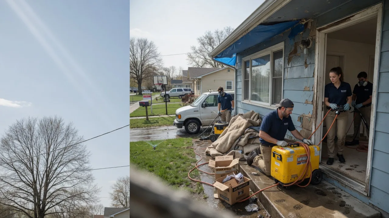 Basement Flood Cleanup in Croton, OH near me